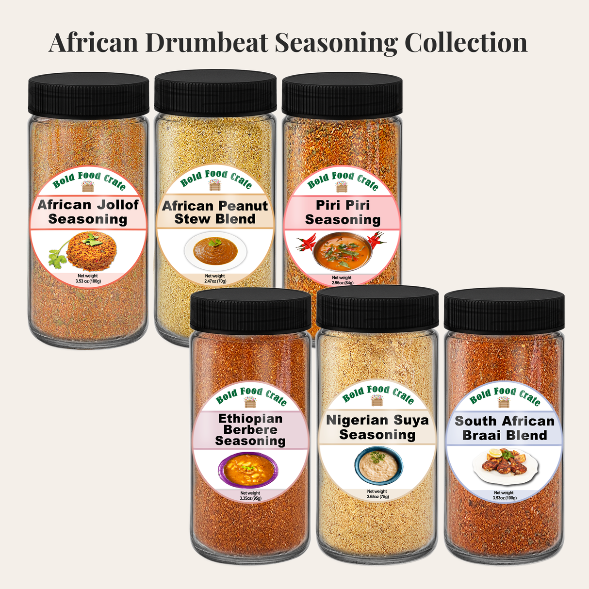 African Drumbeat Seasoning Collection