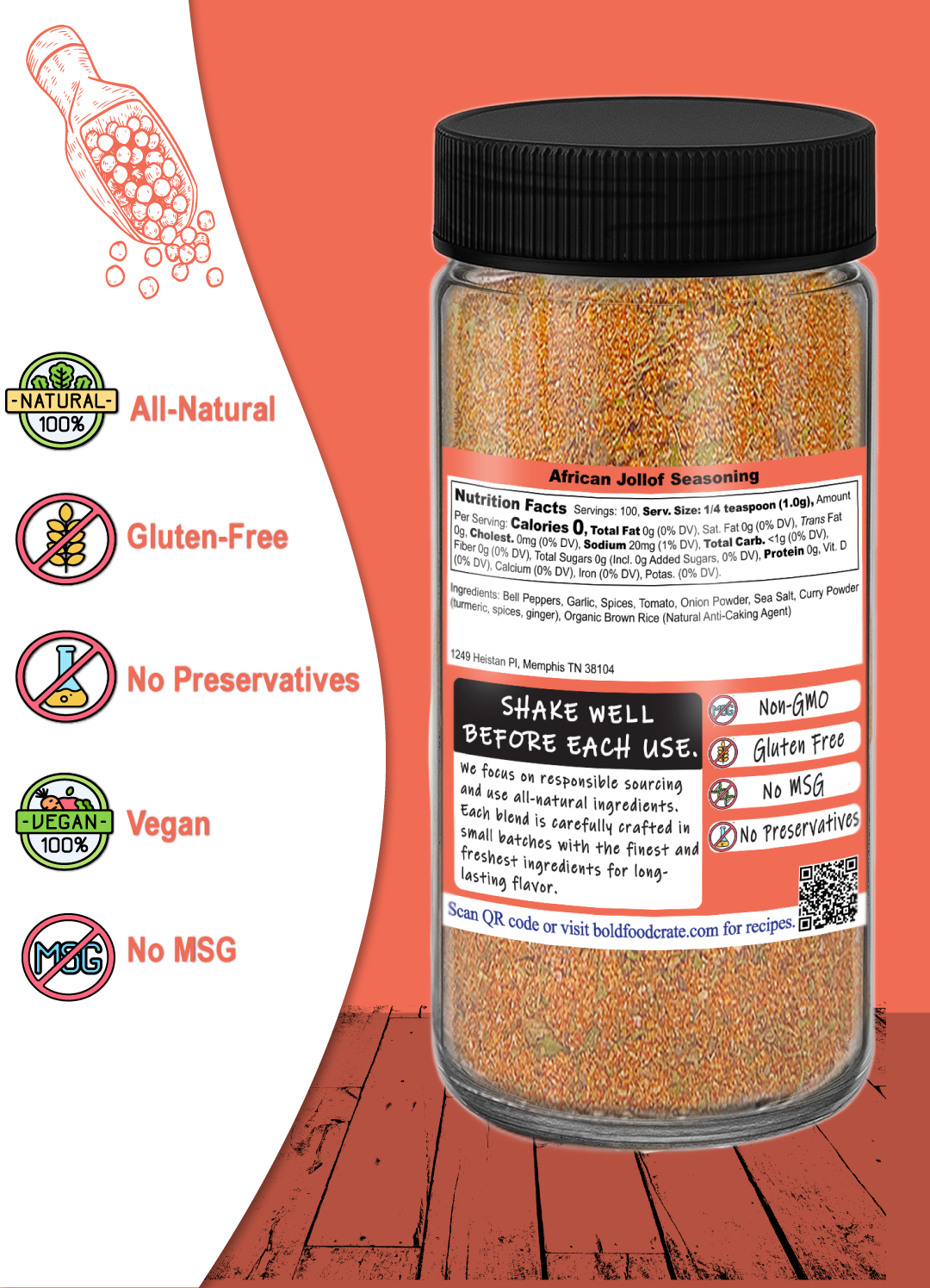 African Jollof Seasoning