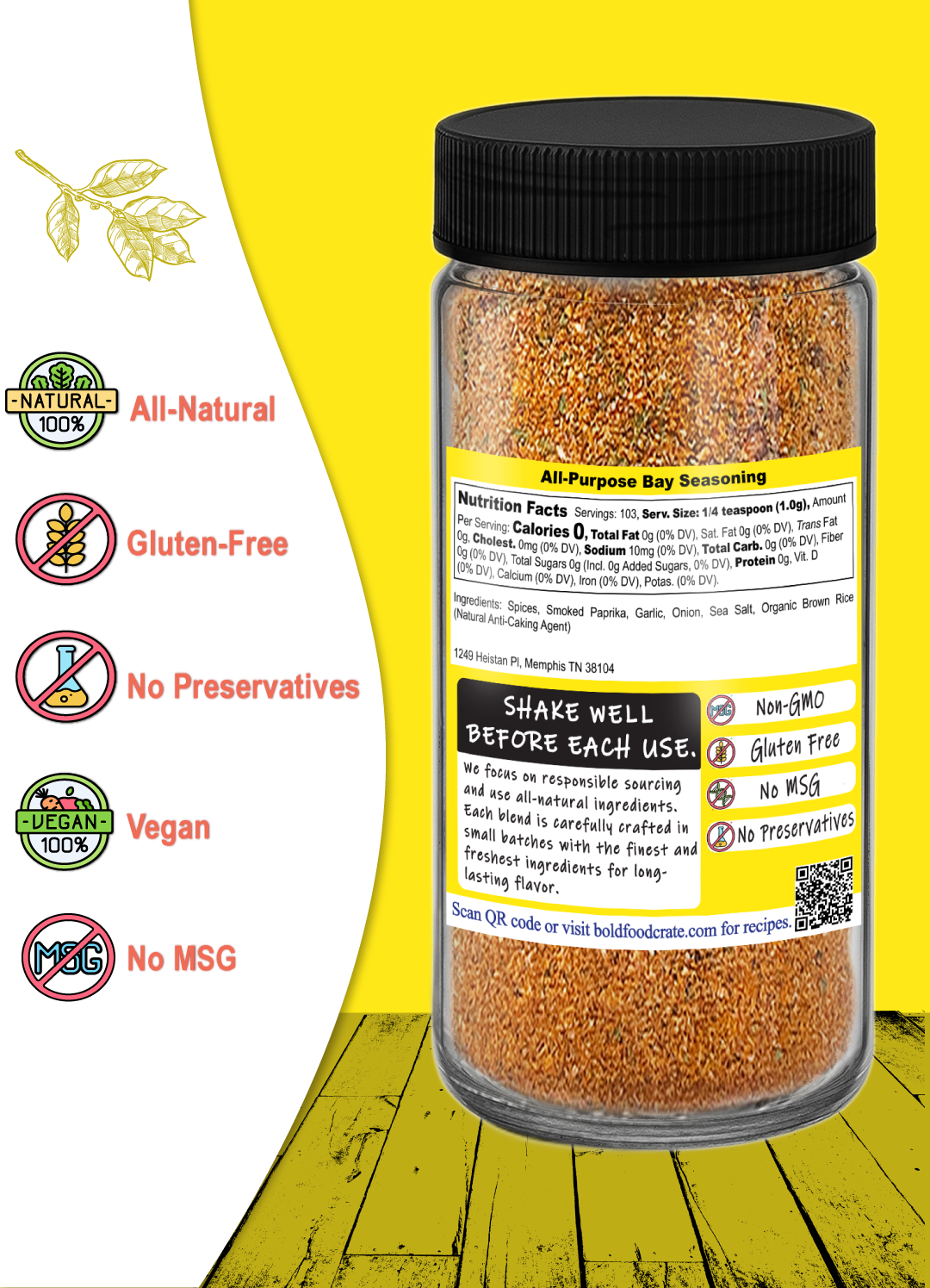 All-Purpose Bay Seasoning