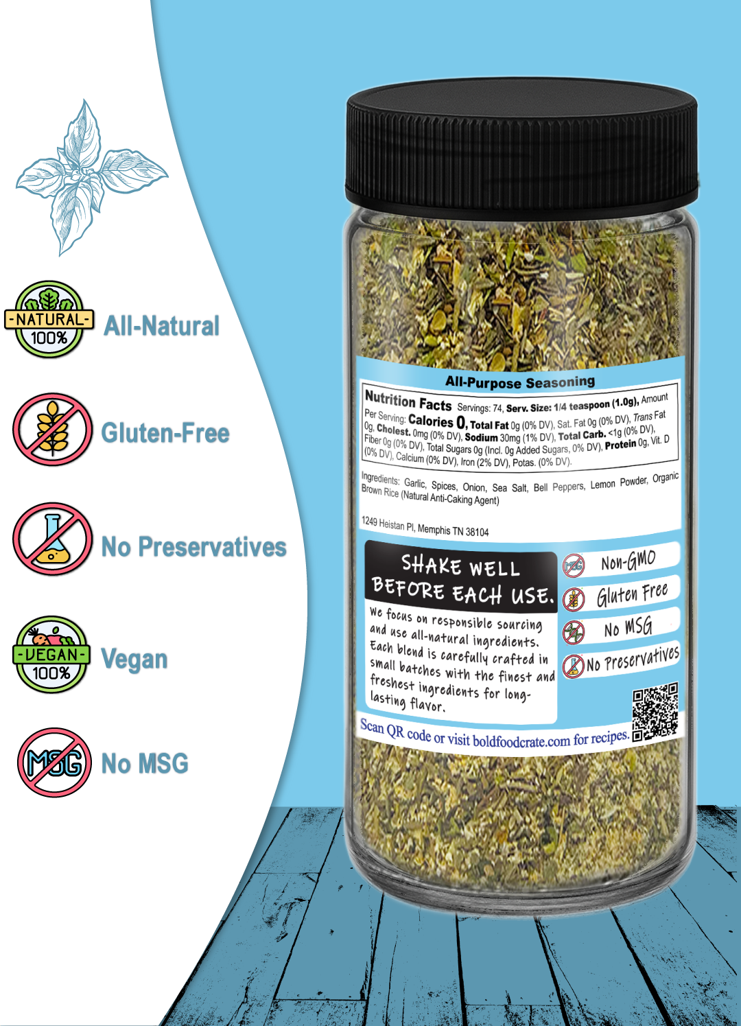 All-purpose seasoning