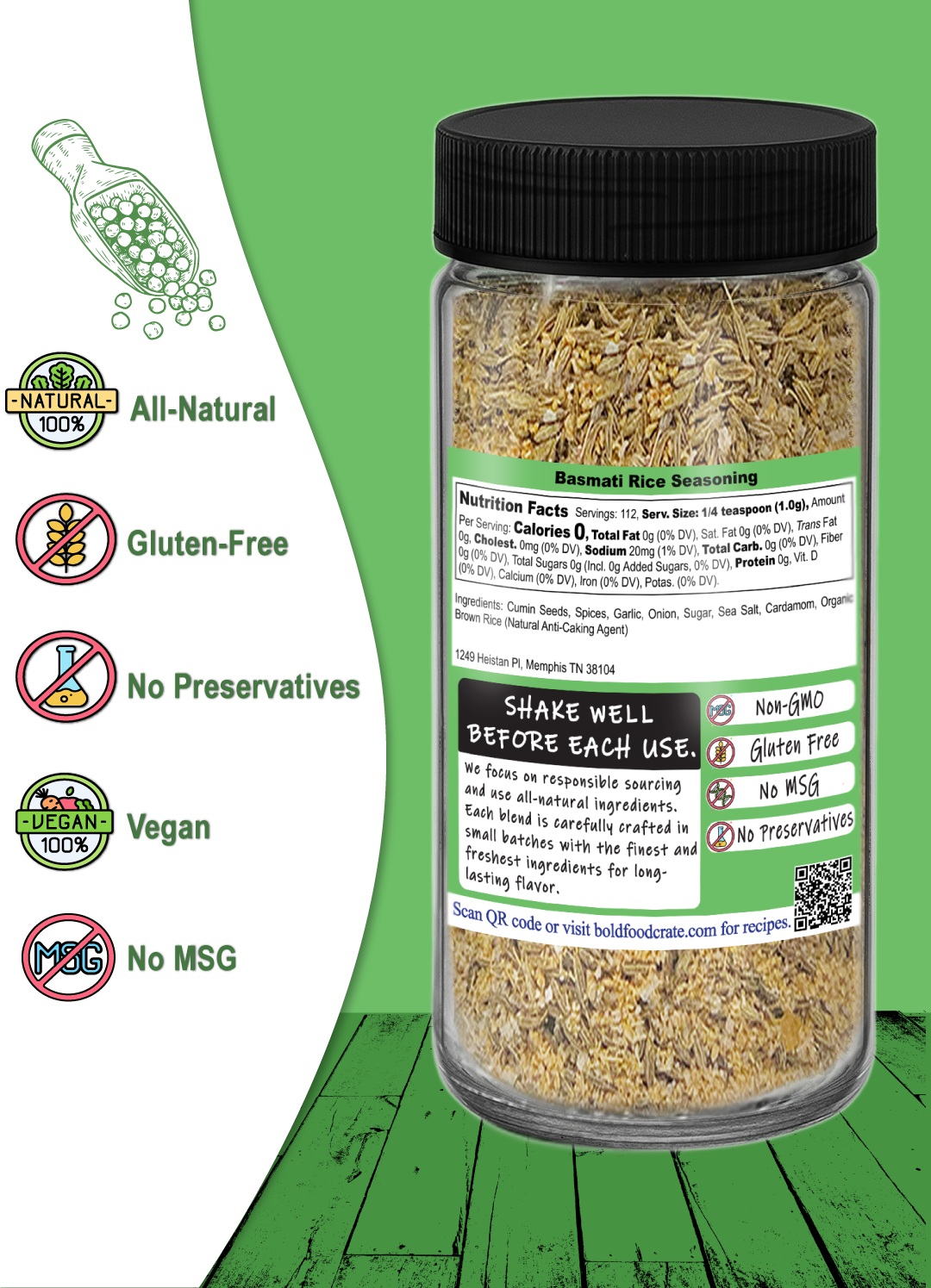 Basmati Rice Seasoning