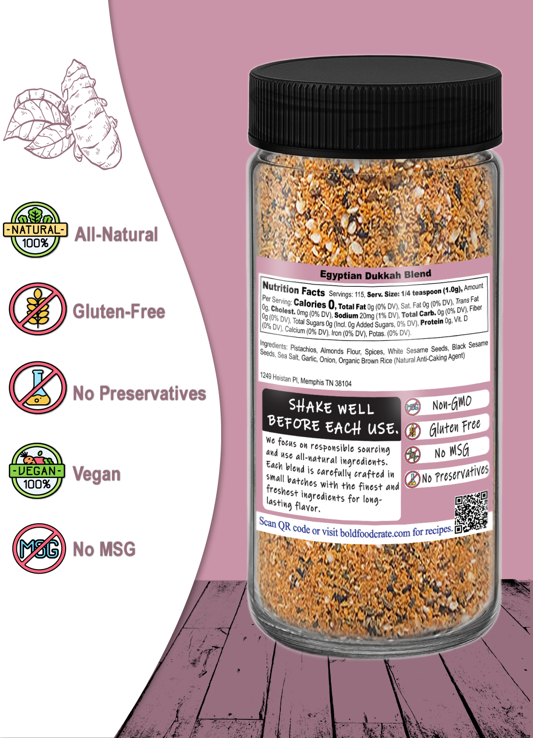 Egyptian Dukkah Seasoning