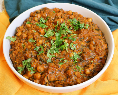 Easy Chickpea Spinach Masala Recipe (Chana Palak Masala)