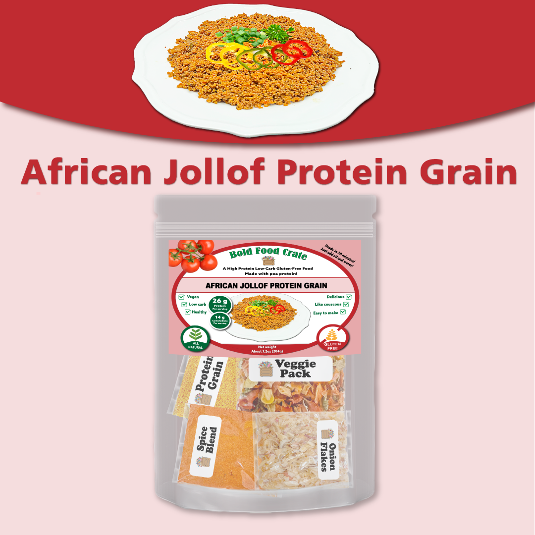 African Jollof Protein Grains