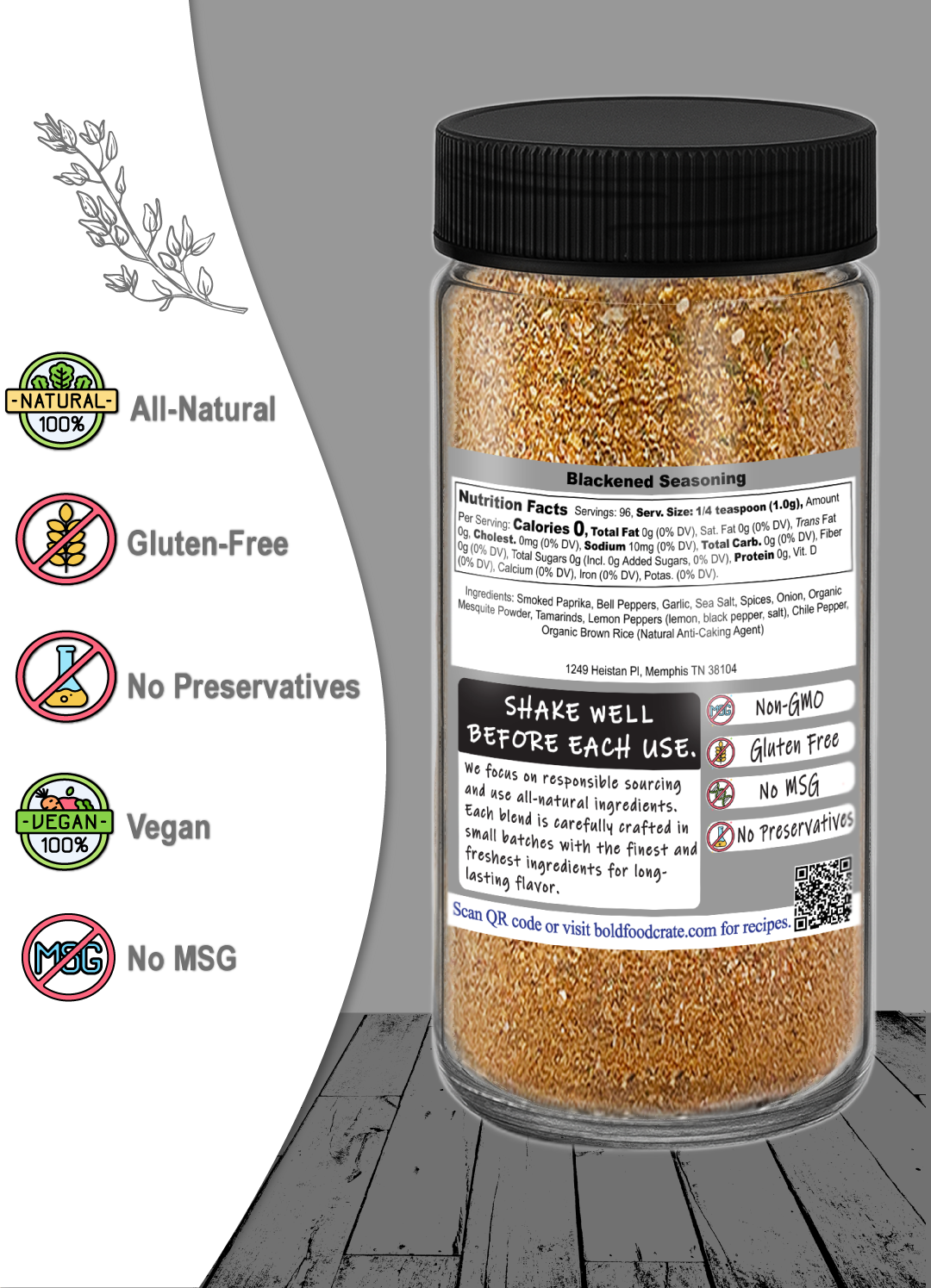 Blackened Seasoning