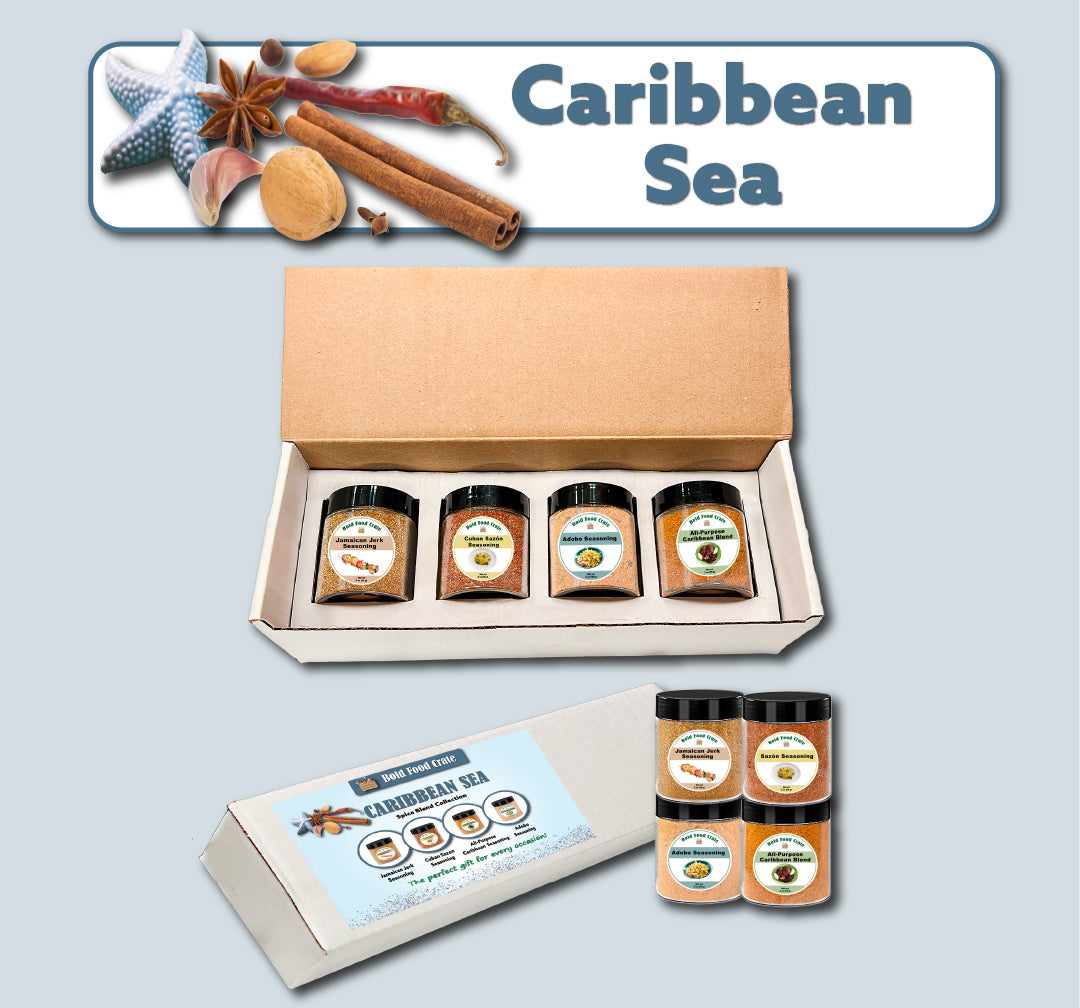 Caribbean Sea Spice Blend Set