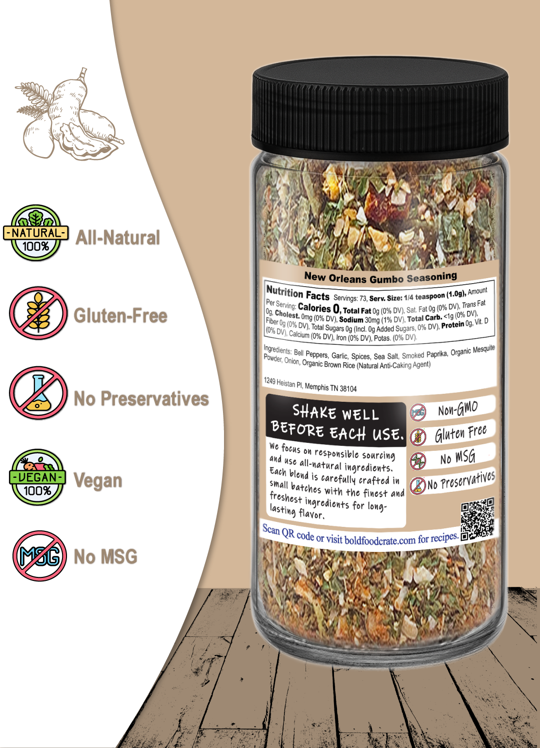 New Orleans Gumbo Seasoning