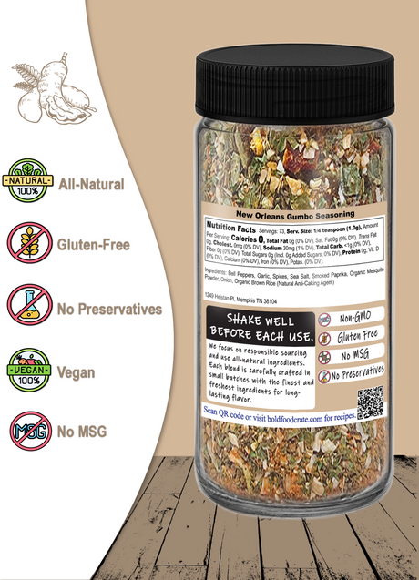New Orleans Gumbo Seasoning