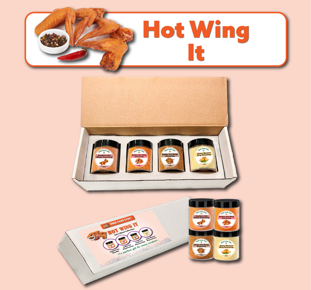 Hot Wing It Spice Blend Set