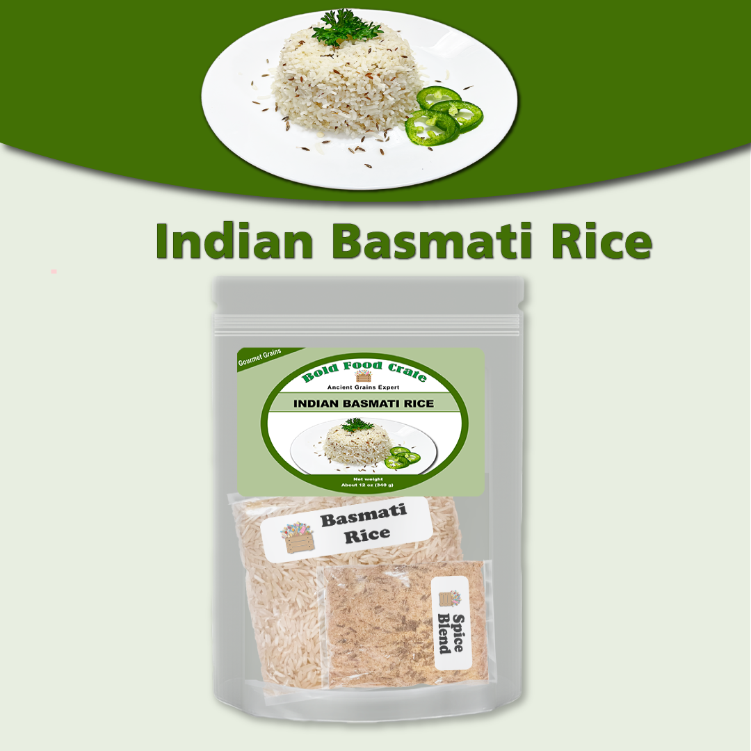 Indian Basmati Rice Meal in a Pouch