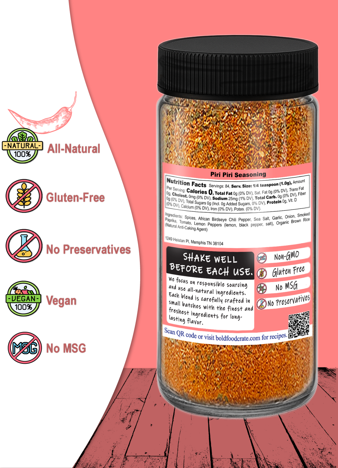 Piri Piri Seasoning