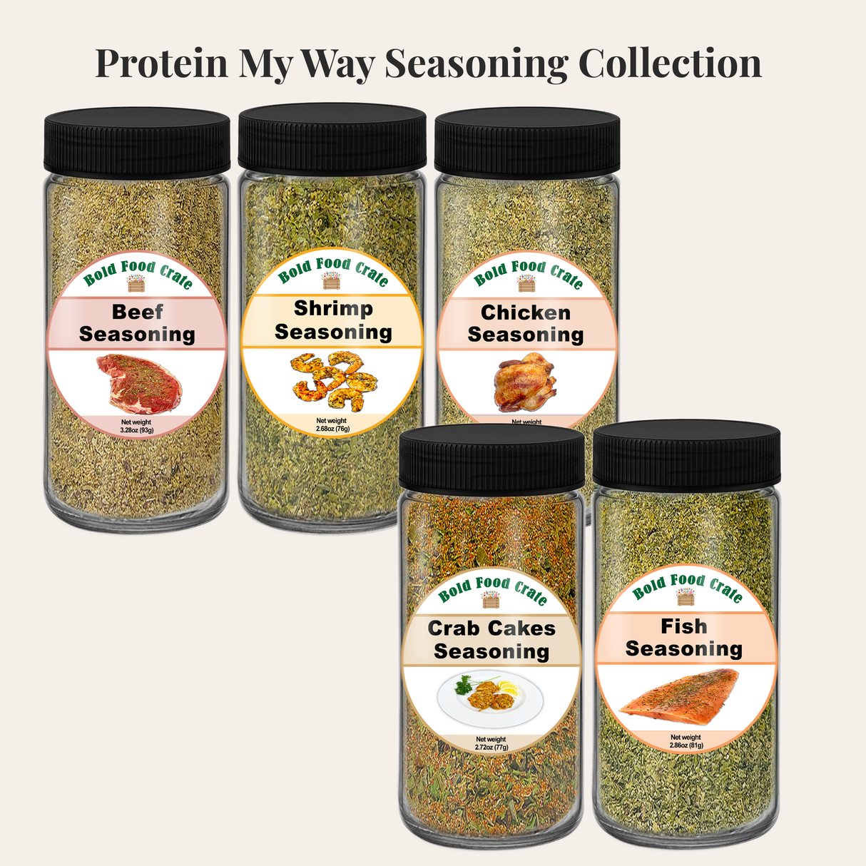 Protein My Way Seasoning Collection