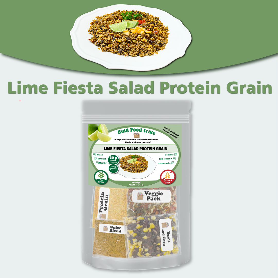 Lime Fiesta Salad Protein Grain